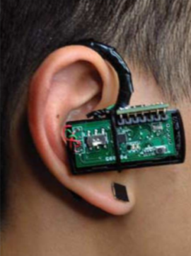 Figure 12: An earpiece for an heart monitoring device